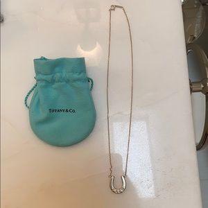 Tiffany & Co. Silver Horseshoe Necklace